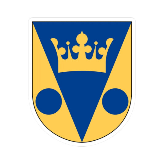 Tryserum församling vapen (Sweden) (Coat of Arms) STICKER Vinyl Kiss-Cut Decal 2 Inch White - The Sticker Space