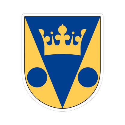 Tryserum församling vapen (Sweden) (Coat of Arms) STICKER Vinyl Kiss-Cut Decal 4 Inch White - The Sticker Space