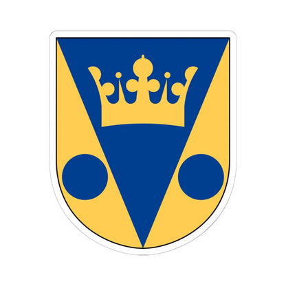 Tryserum församling vapen (Sweden) (Coat of Arms) STICKER Vinyl Kiss-Cut Decal 6 Inch White - The Sticker Space
