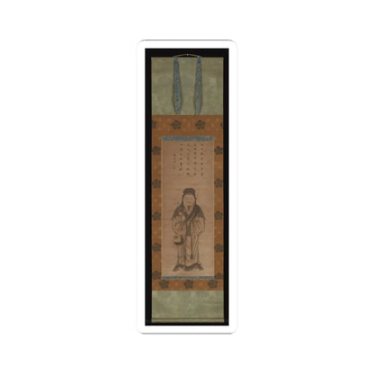 Tōsai - Tenjin Traveling to China - early 16th century v2 - STICKER Vinyl Kiss-Cut Decal