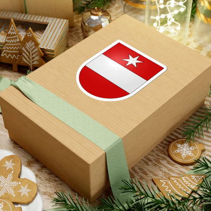 Täsch-coat of arms (Switzerland) (Coat of Arms) STICKER Vinyl Kiss-Cut Decal - The Sticker Space