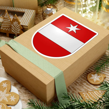 Täsch-coat of arms (Switzerland) (Coat of Arms) STICKER Vinyl Kiss-Cut Decal - The Sticker Space