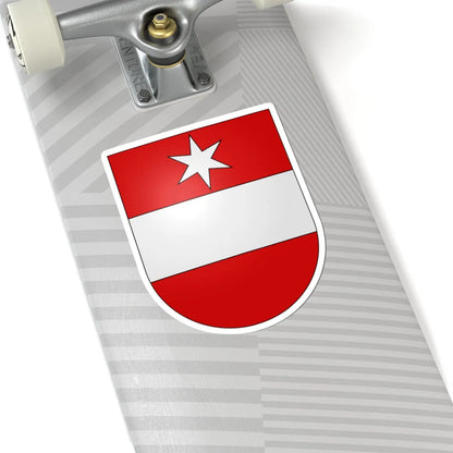 Täsch-coat of arms (Switzerland) (Coat of Arms) STICKER Vinyl Kiss-Cut Decal - The Sticker Space