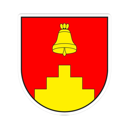 Tschappina wappen (Switzerland) (Coat of Arms) STICKER Vinyl Kiss-Cut Decal 3 Inch White - The Sticker Space