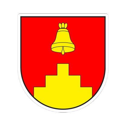 Tschappina wappen (Switzerland) (Coat of Arms) STICKER Vinyl Kiss-Cut Decal 4 Inch White - The Sticker Space