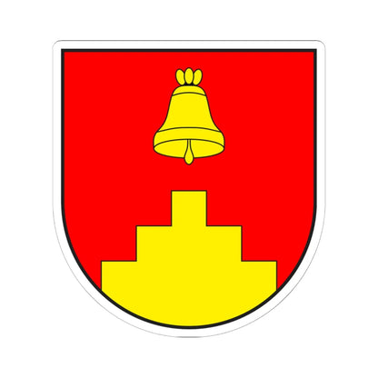 Tschappina wappen (Switzerland) (Coat of Arms) STICKER Vinyl Kiss-Cut Decal 6 Inch White - The Sticker Space