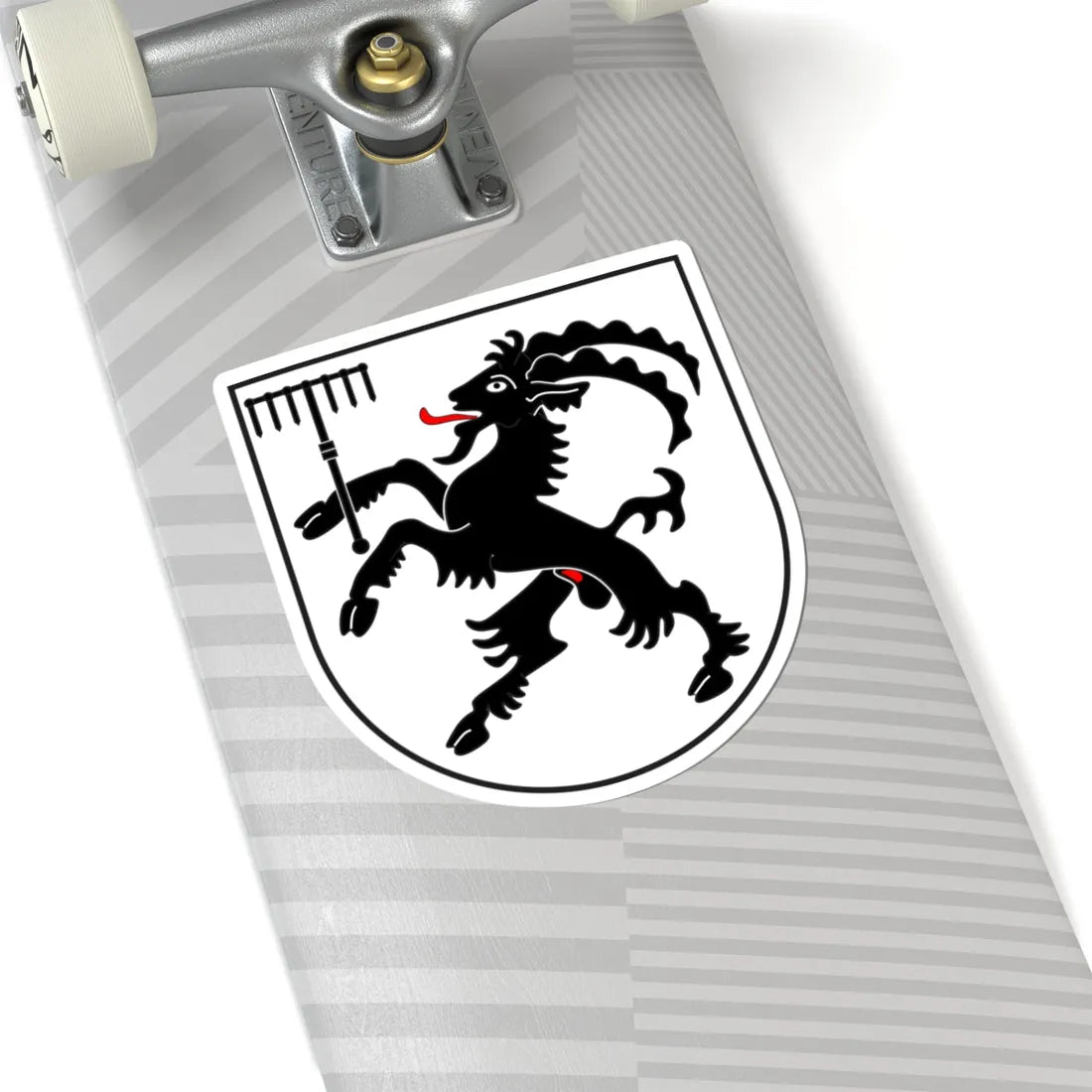 Tschlin wappen (Switzerland) (Coat of Arms) STICKER Vinyl Kiss-Cut Decal - The Sticker Space