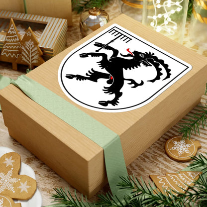 Tschlin wappen (Switzerland) (Coat of Arms) STICKER Vinyl Kiss-Cut Decal - The Sticker Space