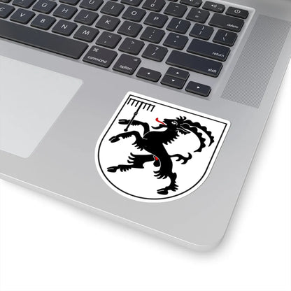 Tschlin wappen (Switzerland) (Coat of Arms) STICKER Vinyl Kiss-Cut Decal - The Sticker Space