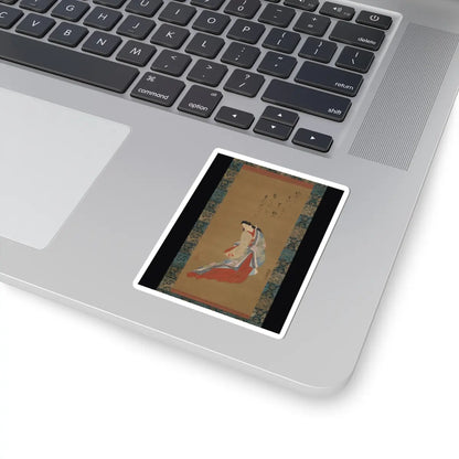 Tōsendō Rifū - Standing Courtesan - ca. 1720 v1 - STICKER Vinyl Kiss-Cut Decal