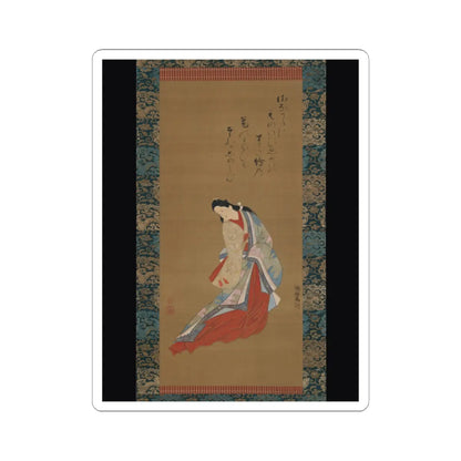 Tōsendō Rifū - Standing Courtesan - ca. 1720 v1 - STICKER Vinyl Kiss-Cut Decal