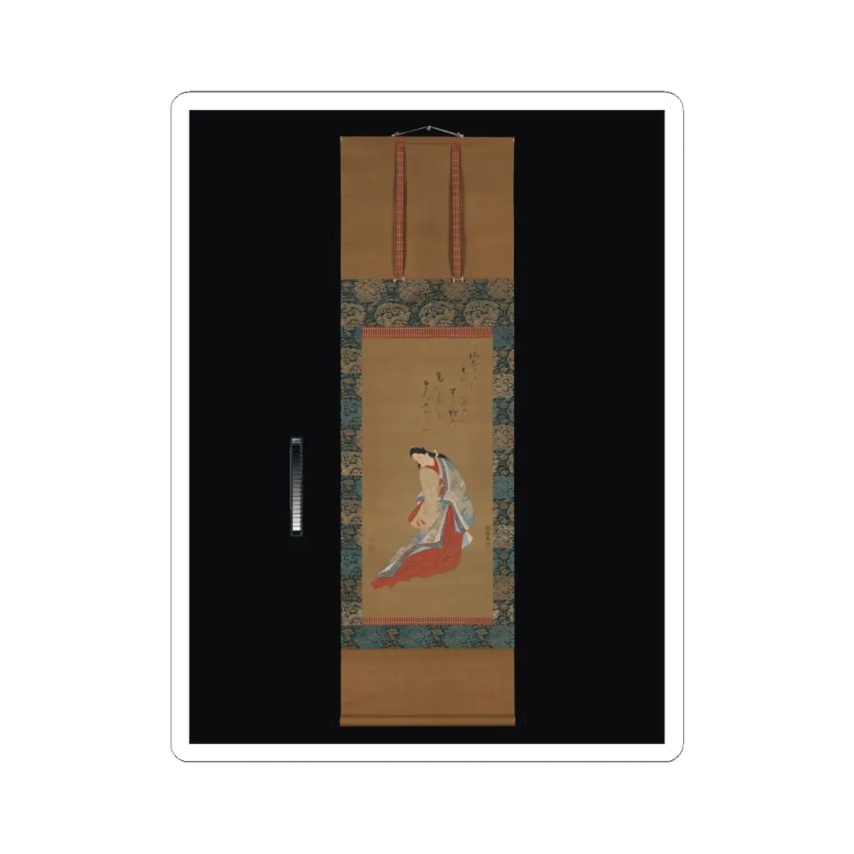 Tōsendō Rifū - Standing Courtesan - ca. 1720 v2 - STICKER Vinyl Kiss-Cut Decal