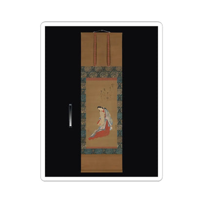 Tōsendō Rifū - Standing Courtesan - ca. 1720 v2 - STICKER Vinyl Kiss-Cut Decal