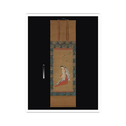 Tōsendō Rifū - Standing Courtesan - ca. 1720 v2 - STICKER Vinyl Kiss-Cut Decal