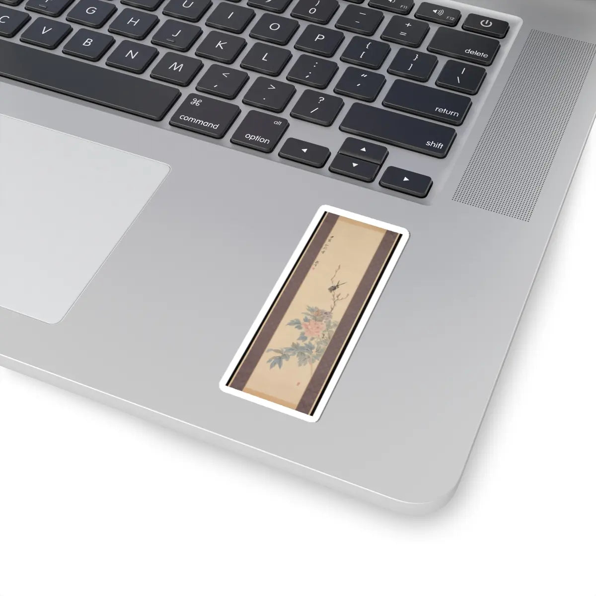 Tsubaki Chinzan - Peony and Swallow - 1854 v1 - STICKER Vinyl Kiss-Cut Decal