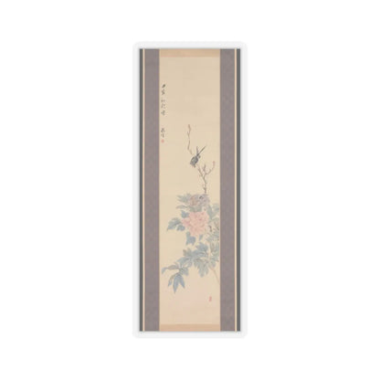 Tsubaki Chinzan - Peony and Swallow - 1854 v1 - STICKER Vinyl Kiss-Cut Decal
