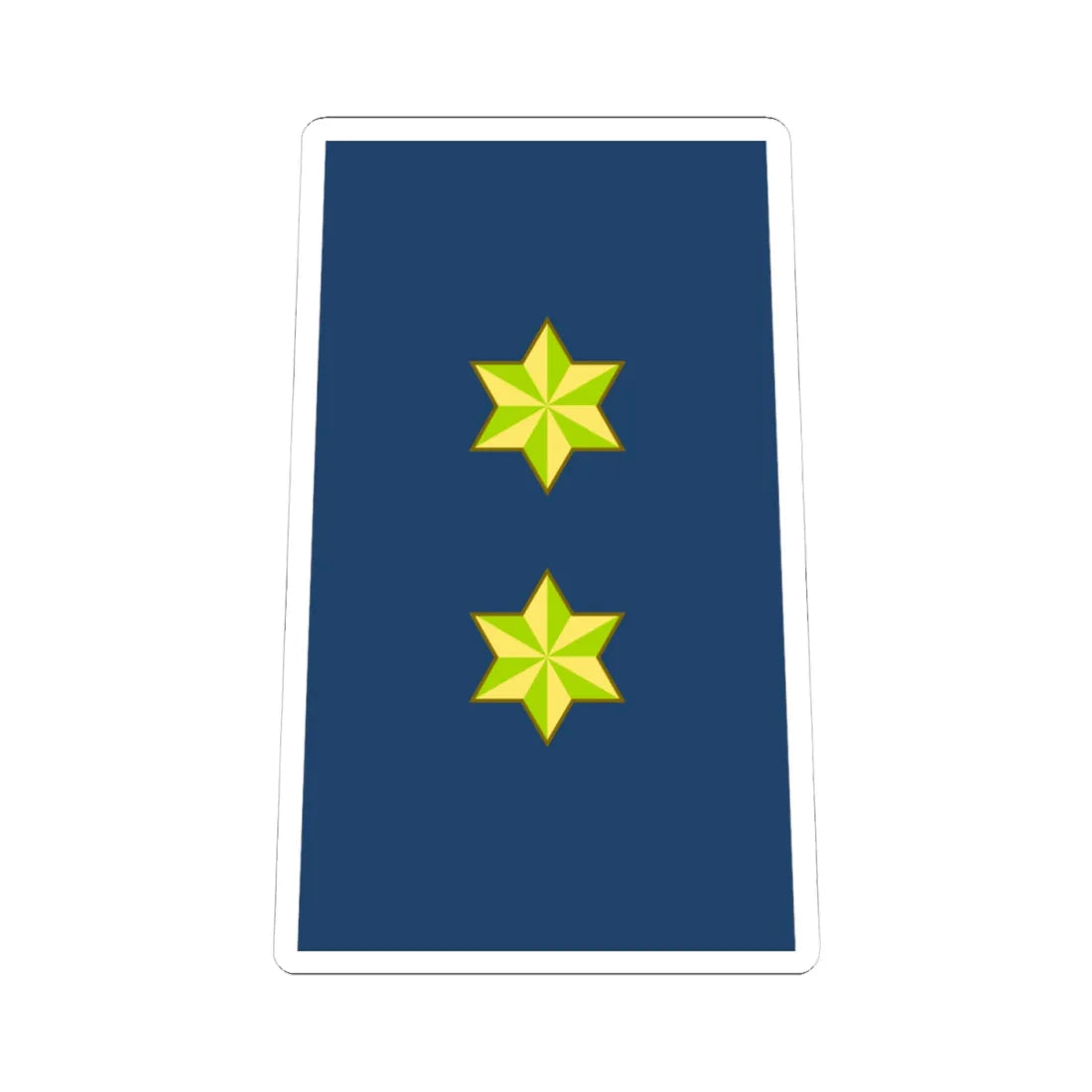 TteFAB (Bolivia) (Military Rank) STICKER Vinyl Kiss-Cut Decal 4 Inch White - The Sticker Space