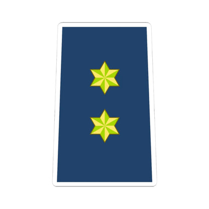 TteFAB (Bolivia) (Military Rank) STICKER Vinyl Kiss-Cut Decal 4 Inch White - The Sticker Space