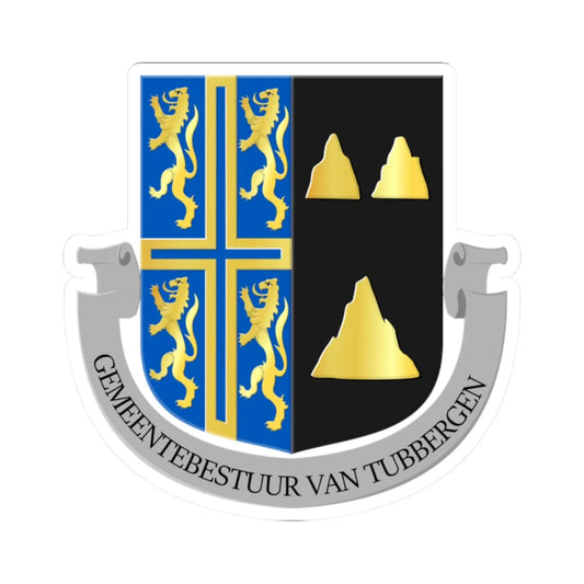 Tubbergen wapen 1898 (Netherlands) (Coat of Arms) STICKER Vinyl Kiss-Cut Decal 2 Inch White - The Sticker Space