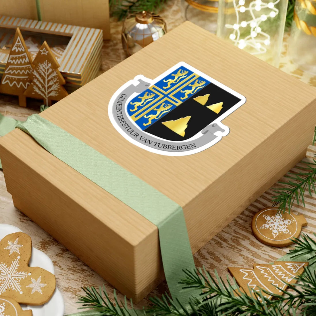 Tubbergen wapen 1898 (Netherlands) (Coat of Arms) STICKER Vinyl Kiss-Cut Decal - The Sticker Space