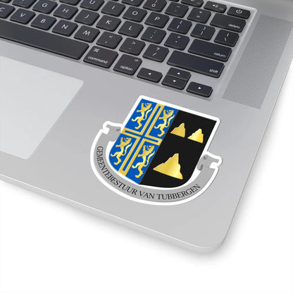 Tubbergen wapen 1898 (Netherlands) (Coat of Arms) STICKER Vinyl Kiss-Cut Decal - The Sticker Space
