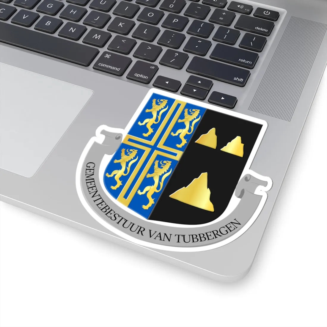 Tubbergen wapen 1898 (Netherlands) (Coat of Arms) STICKER Vinyl Kiss-Cut Decal - The Sticker Space