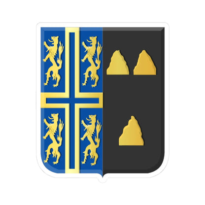 Tubbergen wapen 1971 (Netherlands) (Coat of Arms) STICKER Vinyl Kiss-Cut Decal 3 Inch White - The Sticker Space