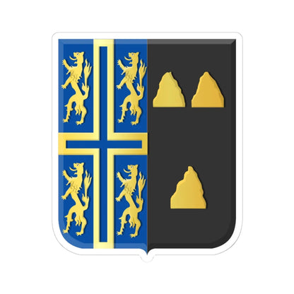 Tubbergen wapen 1971 (Netherlands) (Coat of Arms) STICKER Vinyl Kiss-Cut Decal 6 Inch White - The Sticker Space