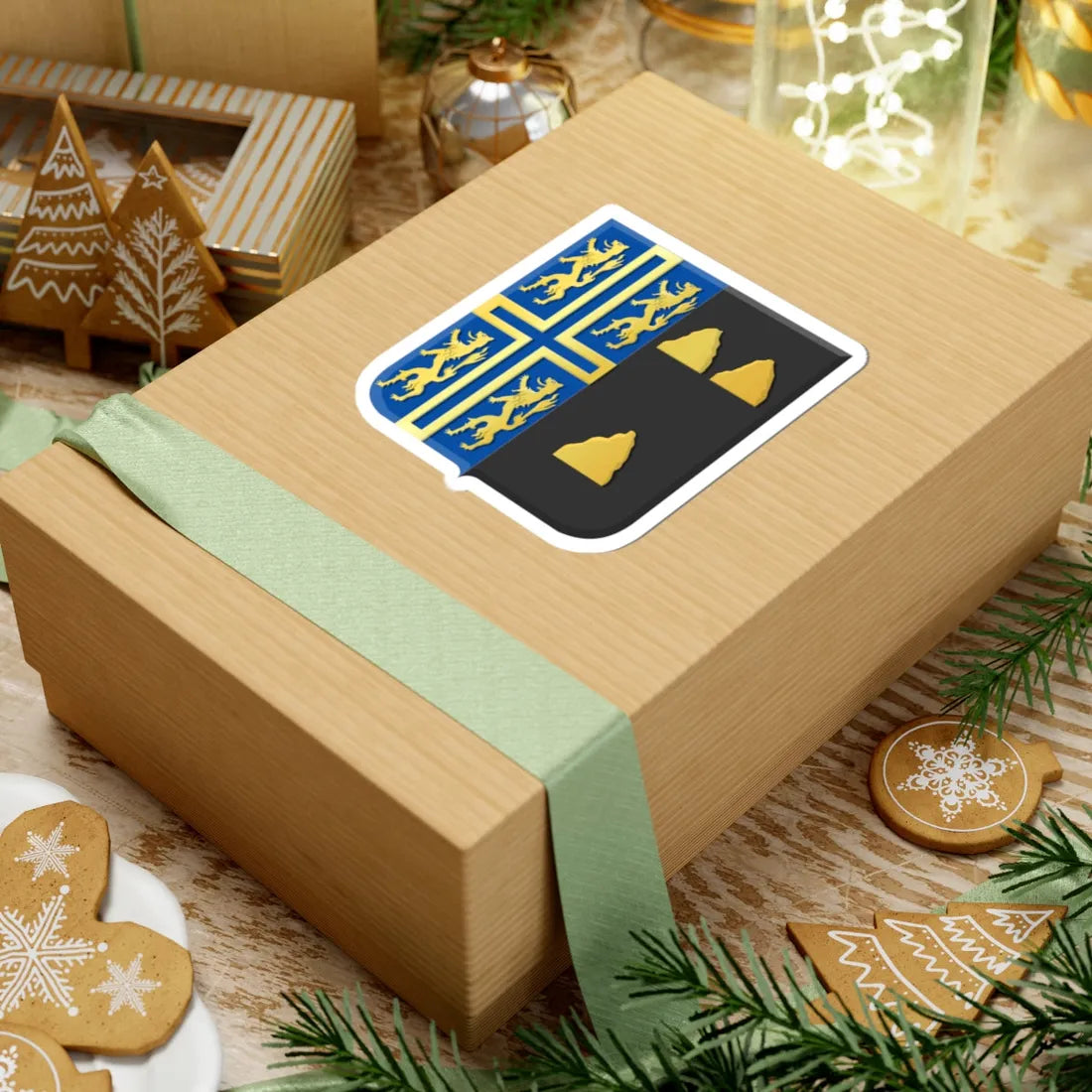 Tubbergen wapen 1971 (Netherlands) (Coat of Arms) STICKER Vinyl Kiss-Cut Decal - The Sticker Space