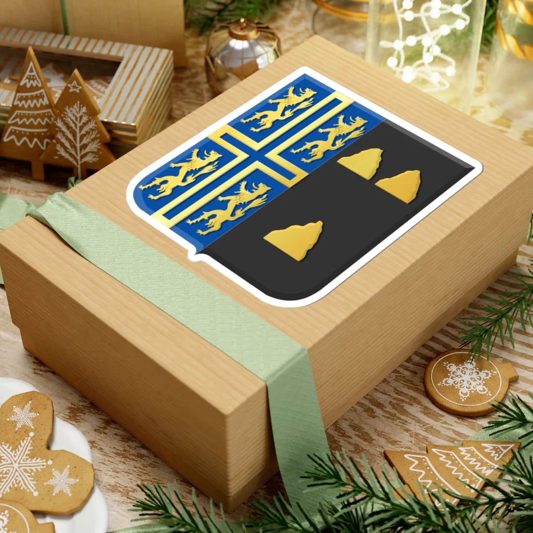 Tubbergen wapen 1971 (Netherlands) (Coat of Arms) STICKER Vinyl Kiss-Cut Decal - The Sticker Space