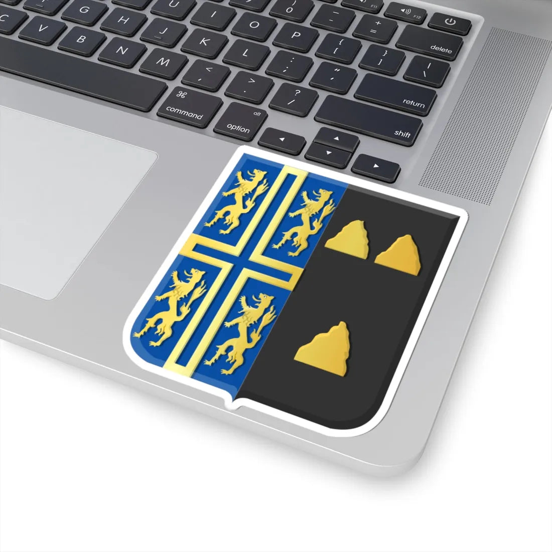 Tubbergen wapen 1971 (Netherlands) (Coat of Arms) STICKER Vinyl Kiss-Cut Decal - The Sticker Space