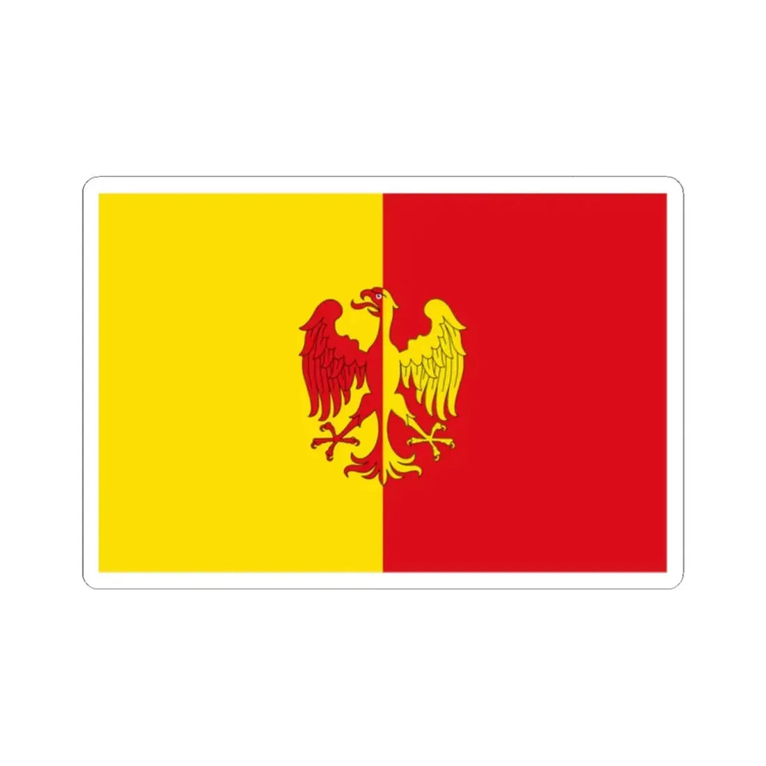 Tubize Belgium (Belgium) STICKER Vinyl Kiss-Cut Decal 2 Inch White - The Sticker Space