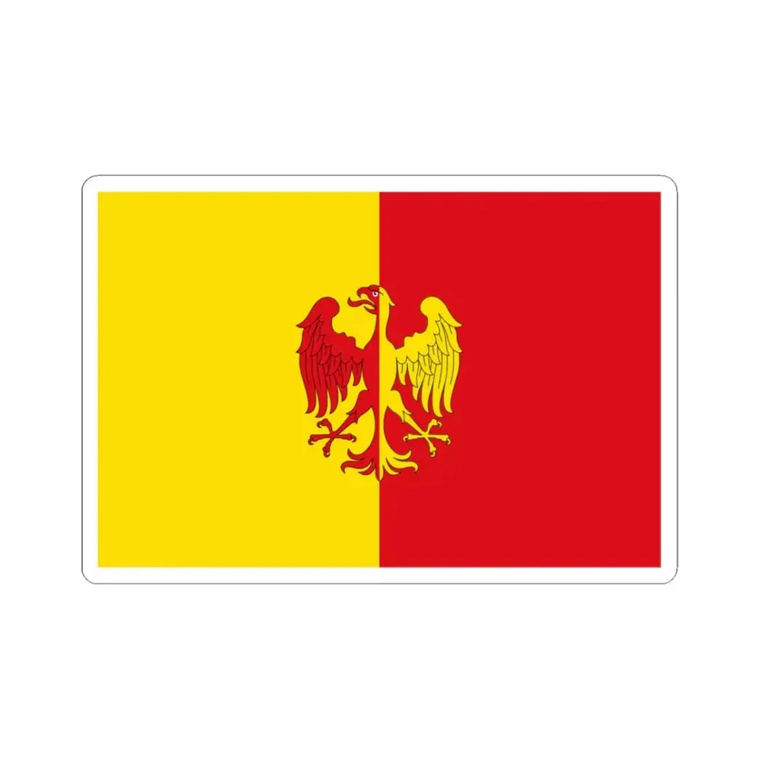 Tubize Belgium (Belgium) STICKER Vinyl Kiss-Cut Decal 3 Inch White - The Sticker Space