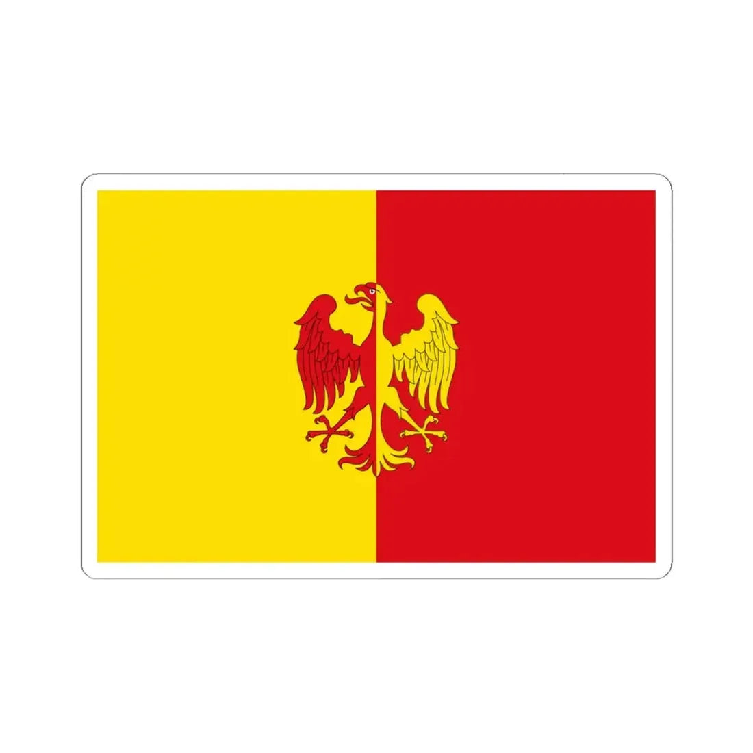 Tubize Belgium (Belgium) STICKER Vinyl Kiss-Cut Decal 6 Inch White - The Sticker Space