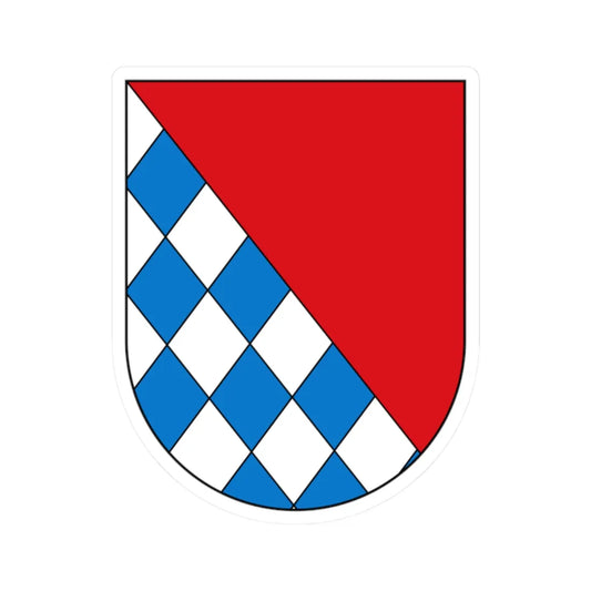 Tubre-Stemma (Italy) (Coat of Arms) STICKER Vinyl Kiss-Cut Decal 2 Inch White - The Sticker Space