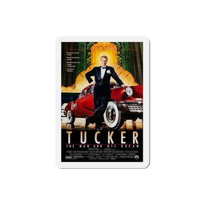 Tucker The Man and His Dream 1988 Movie Poster Die-Cut Magnet-2" x 2"-The Sticker Space