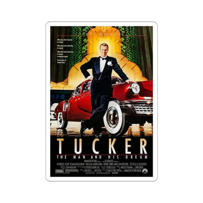Tucker The Man and His Dream 1988 Movie Poster STICKER Vinyl Die-Cut Decal 4 Inch - The Sticker Space