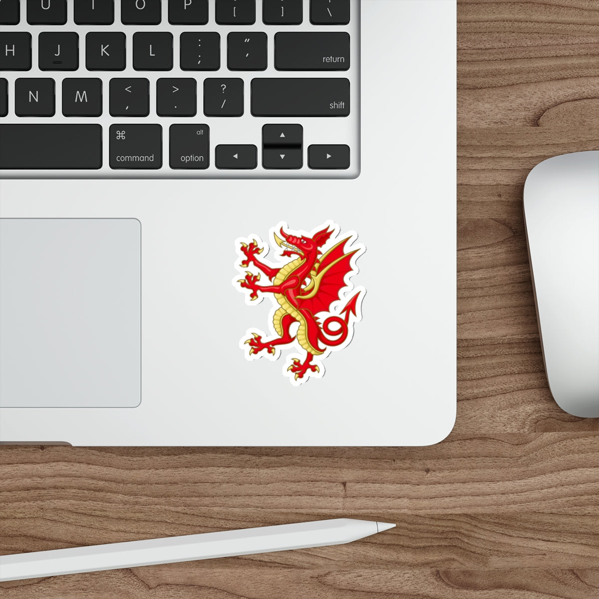 Tudor Dragon Badge STICKER Vinyl Die-Cut Decal-The Sticker Space