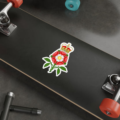 Tudor Rose Royal Badge of England STICKER Vinyl Die-Cut Decal-The Sticker Space