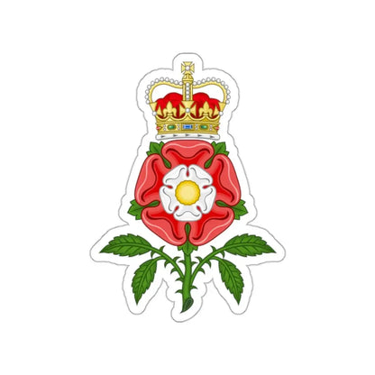 Tudor Rose Royal Badge of England STICKER Vinyl Die-Cut Decal 2 Inch - The Sticker Space