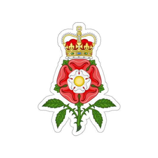 Tudor Rose Royal Badge of England STICKER Vinyl Die-Cut Decal 2 Inch - The Sticker Space