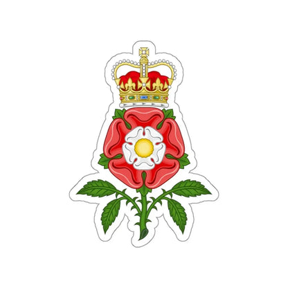 Tudor Rose Royal Badge of England STICKER Vinyl Die-Cut Decal 3 Inch - The Sticker Space