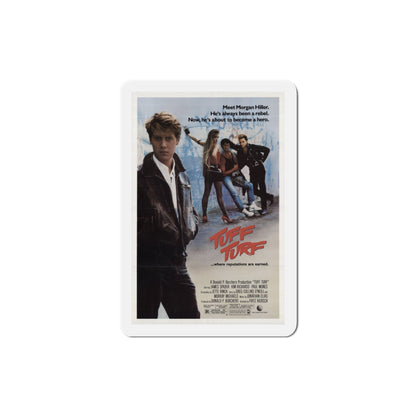 Tuff Turf 1985 Movie Poster Die-Cut Magnet-3" x 3"-The Sticker Space