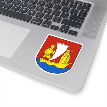 Tuggen-blazon (Switzerland) (Coat of Arms) STICKER Vinyl Kiss-Cut Decal - The Sticker Space