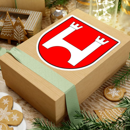 Tujetsch wappen (Switzerland) (Coat of Arms) STICKER Vinyl Kiss-Cut Decal - The Sticker Space