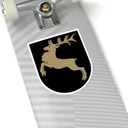 Tukuma rajona ģerbonis (Latvia) (Coat of Arms) STICKER Vinyl Kiss-Cut Decal - The Sticker Space