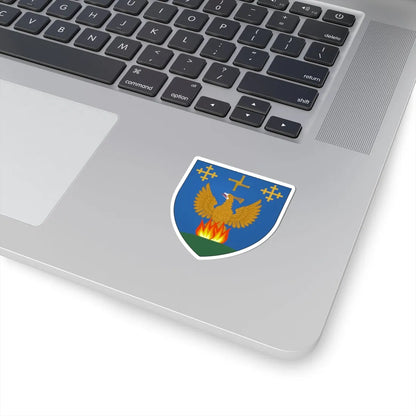 Tullamore Coat of Arms (Ireland) (Coat of Arms) STICKER Vinyl Kiss-Cut Decal - The Sticker Space