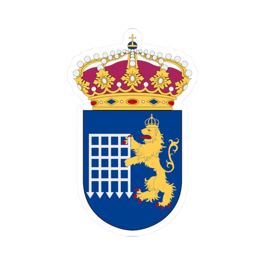 Tullverket vapen (Sweden) (Coat of Arms) STICKER Vinyl Kiss-Cut Decal 2 Inch White - The Sticker Space