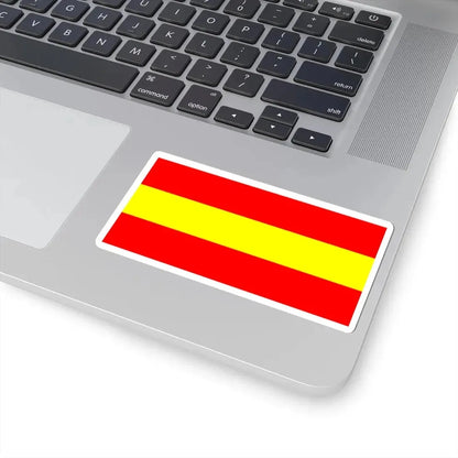 Tungurahua Flag (Ecuador) STICKER Vinyl Kiss-Cut Decal - The Sticker Space