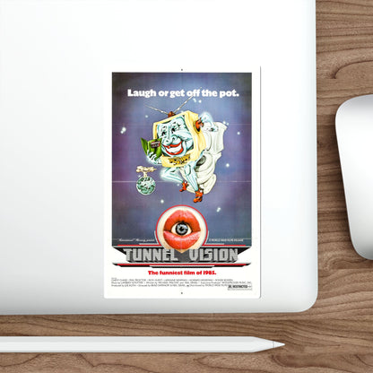 Tunnel Vision 1976 Movie Poster STICKER Vinyl Die-Cut Decal-The Sticker Space